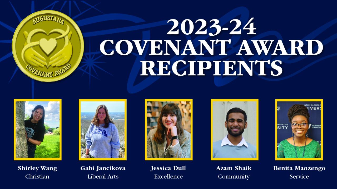 Meet the 2024 Augustana Covenant Award Recipients Augustana University